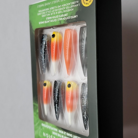 New KISS Stiletto XL Glue on Nails Halloween - Picture 4 of 6